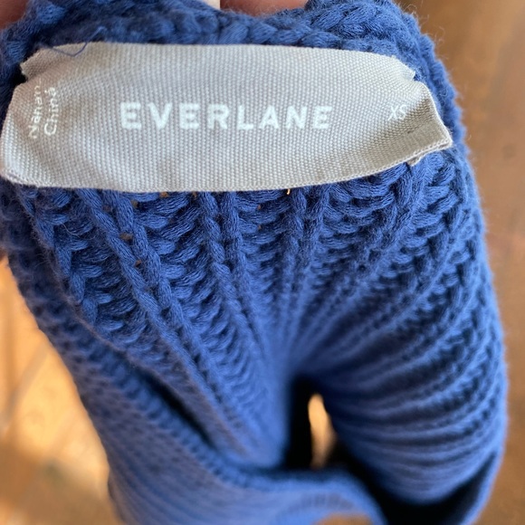 Everlane Blue Women's Sweater - Picture 8 of 8